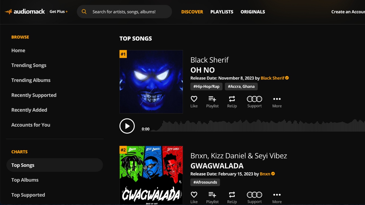 Audiomack For Windows Download Audiomack App For Free For PC Laptop 